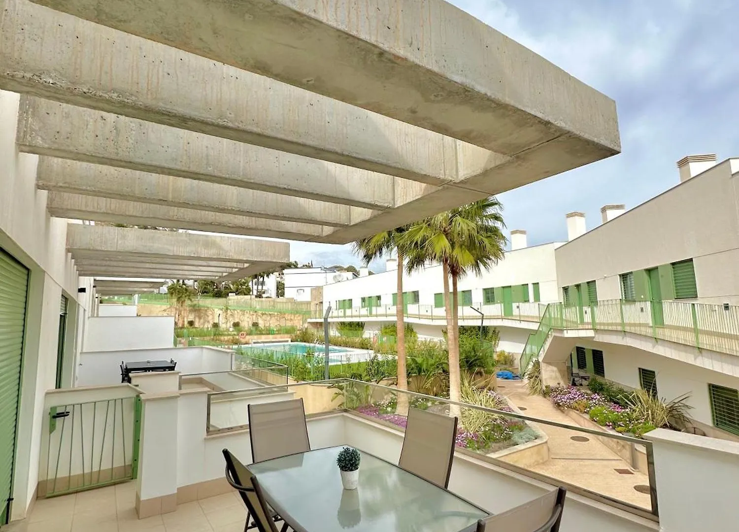 Daire Ocean Apartament !! 1ª Linea Del Mar, Piscina, Parking, Wifi Mojácar İspanya
